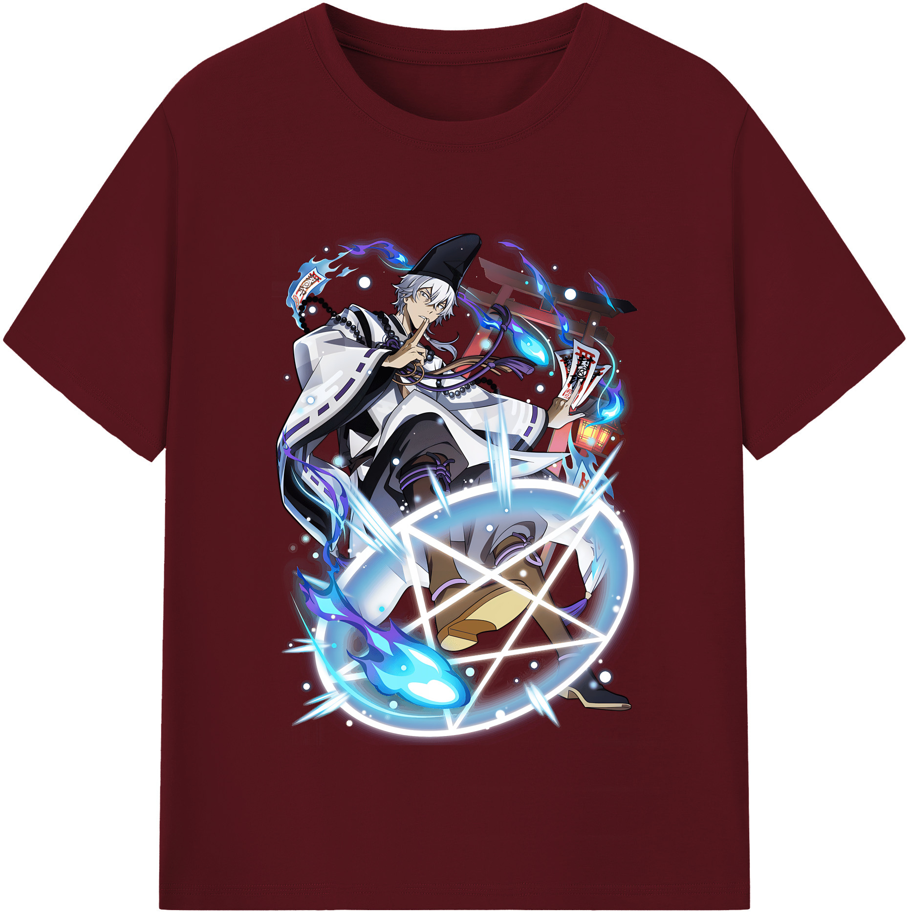 （画像用） 文豪ストレイドッグス Bungo Stray Dogs 綿100％半袖Tシャツ（フロントプリント）
